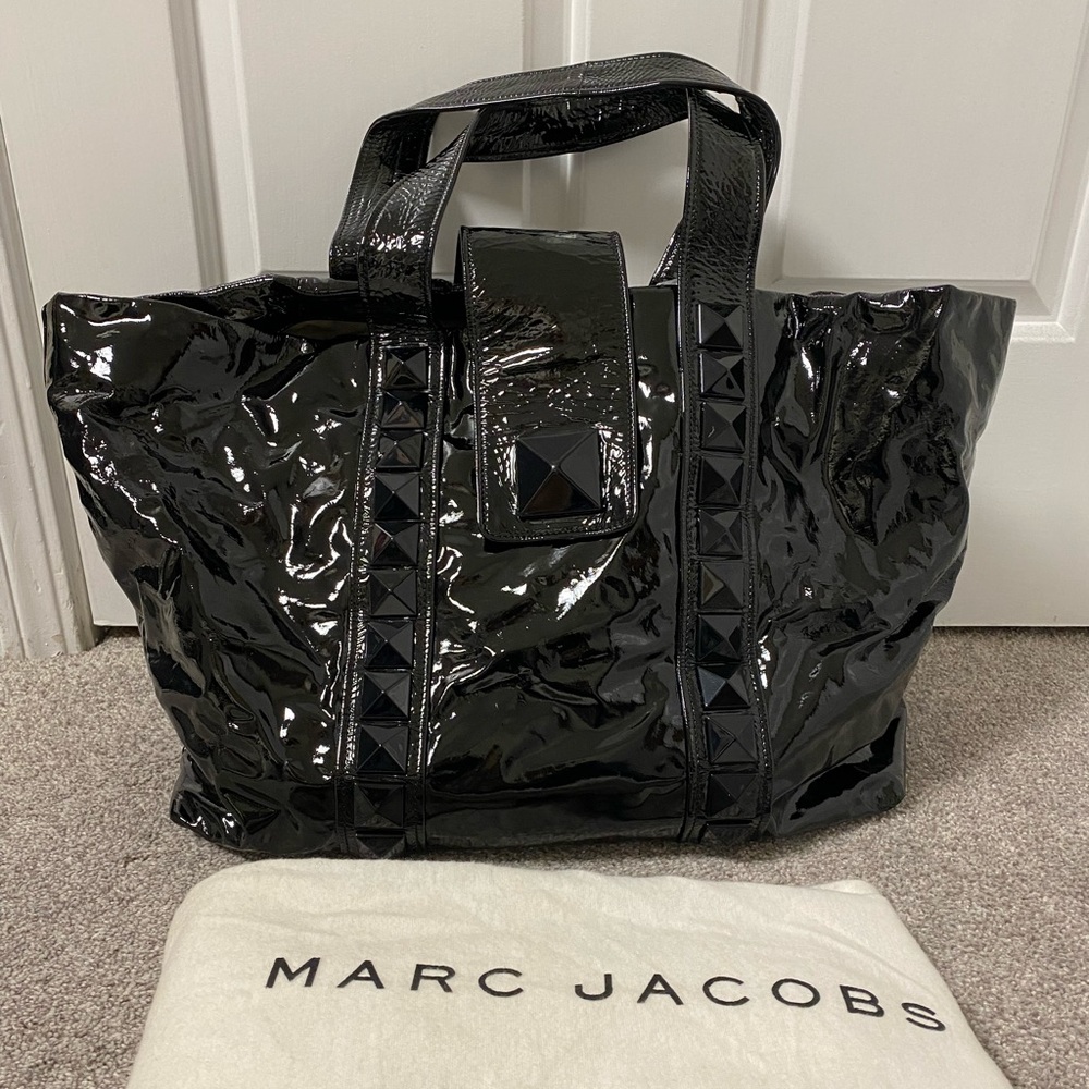 Marc Jacob patent leather tote.